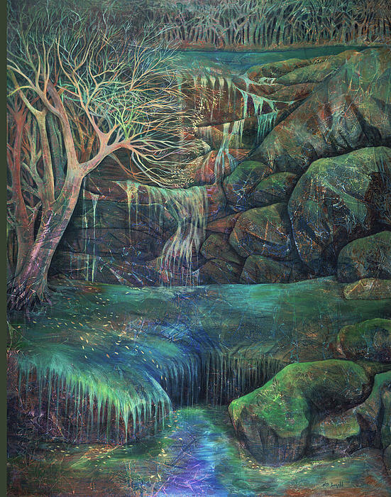 Last Of The Leaves Painting